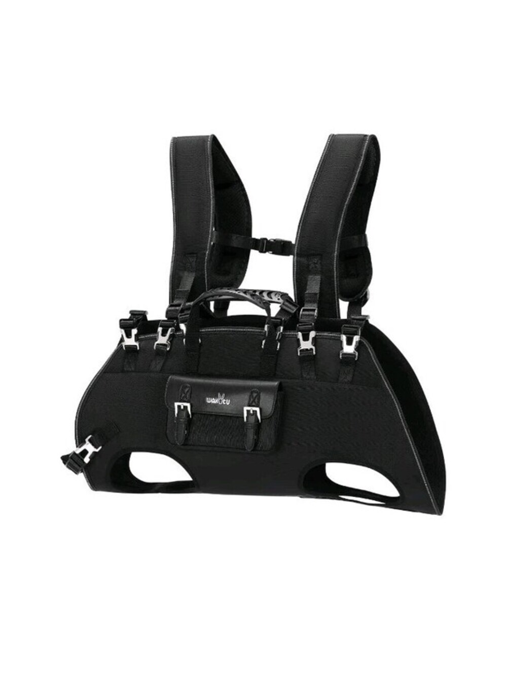 Dog Backpack Carrier for Dogs, Lift Harness, Adjustable Padded Medium 9-17.5 Lbs